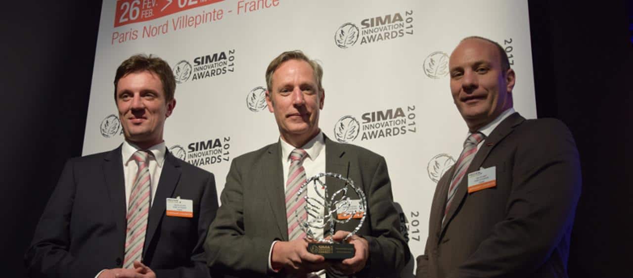 El desarrollo del tractor autónomo de Case IH recibe una medalla de plata en el programa de premios de SIMA
